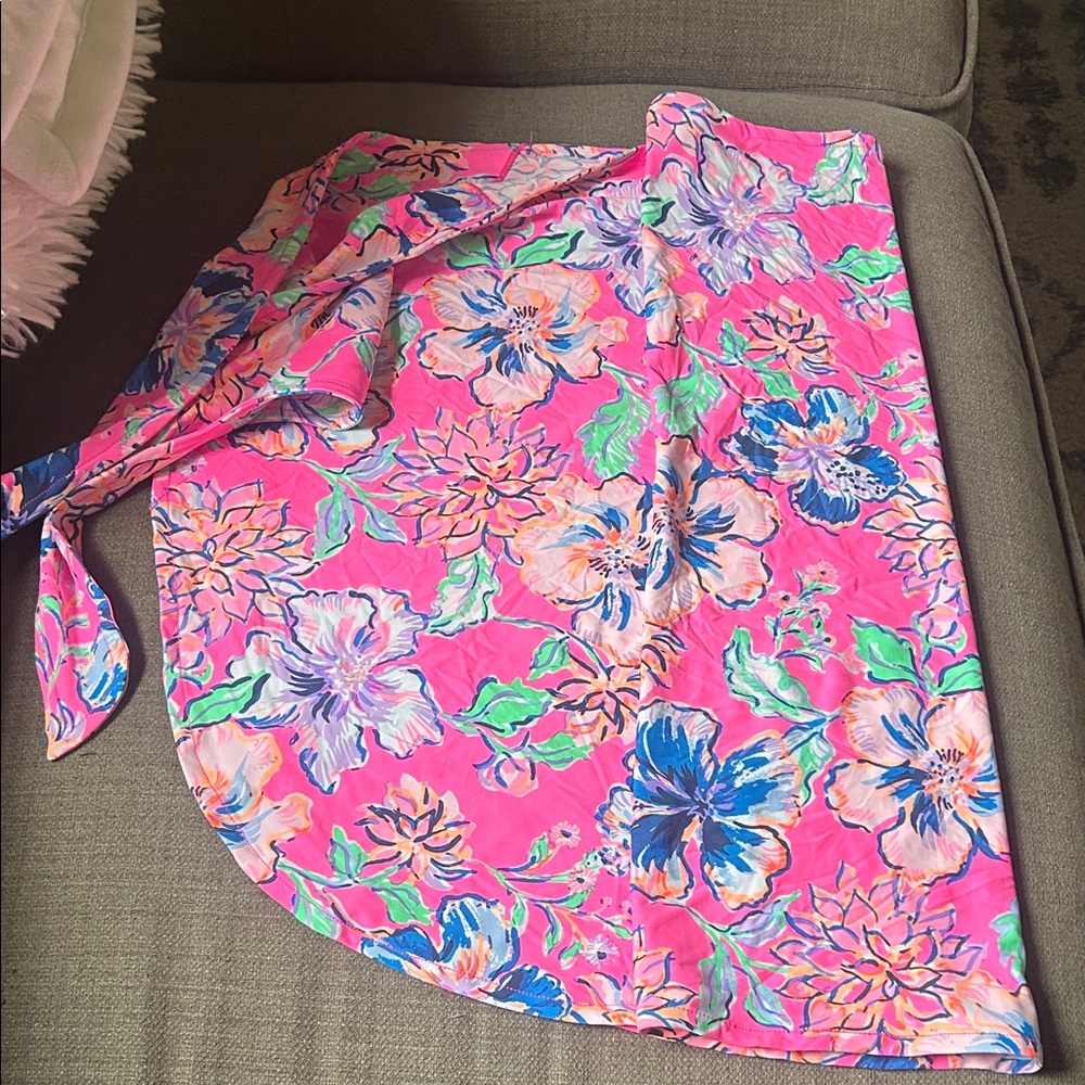 Lilly Pulitzer Vibrant Floral Sarong